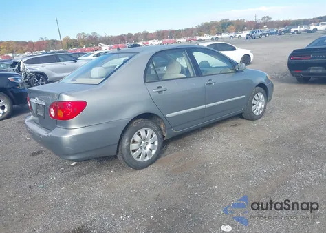 2003 Toyota Corolla Le из США, поврежденный, VIN 1NXBR32E53Z022870